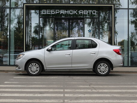 2015 Renault Logan II, серебристый, 849000 рублей, вид 2
