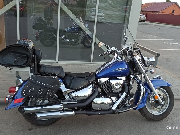 2000 Suzuki Intruder VL 1500 LC, синий, 650000 рублей - вид 1