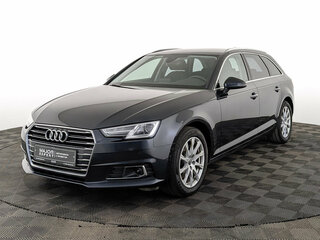 2018 Audi A4 V (B9), синий, 1850000 рублей, вид 1