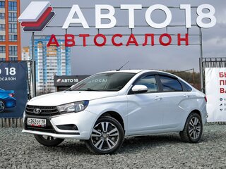 2021 Lada (ВАЗ) Vesta I, белый, 999000 рублей, вид 1