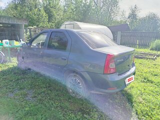 2012 Renault Logan I Рестайлинг, синий, 120000 рублей, вид 4