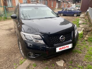 2014 Nissan Pathfinder IV, чёрный, 1470000 рублей, вид 1