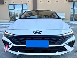 2023 Hyundai Elantra VII (CN7), белый, 1320000 рублей, вид 2