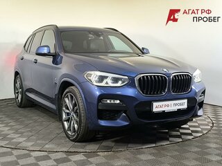 2019 BMW X3 20d xDrive III (G01), синий, 3700000 рублей, вид 3