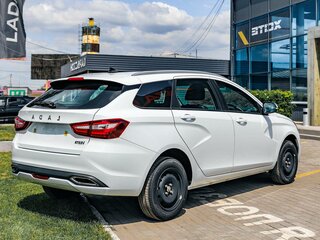 2026 Lada (ВАЗ) Vesta SW I Рестайлинг (NG), белый, 1914000 рублей, вид 3