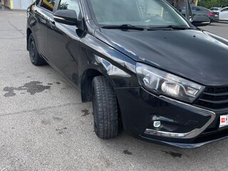 2017 Lada (ВАЗ) Vesta I, чёрный, 400000 рублей, вид 1