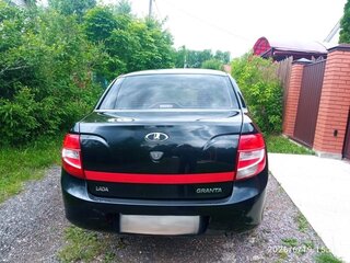 2012 Lada (ВАЗ) Granta I, чёрный, 295000 рублей, вид 2
