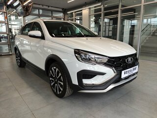 2026 Lada (ВАЗ) Vesta SW Cross I Рестайлинг (NG), белый, 2150000 рублей, вид 3