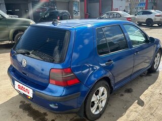 2000 Volkswagen Golf IV, синий, 320000 рублей, вид 4