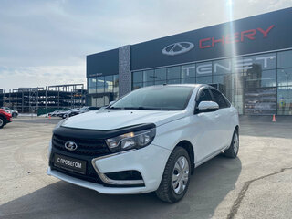 2019 Lada (ВАЗ) Vesta I, белый, 640000 рублей, вид 1