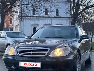 1999 Mercedes-Benz S-Класс 320 IV (W220), синий, 1000000 рублей, вид 1