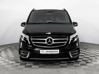 2019 Mercedes-Benz V-Класс Long 220 d длинный III (W447) Рестайлинг, чёрный, 3975000 рублей, вид 2