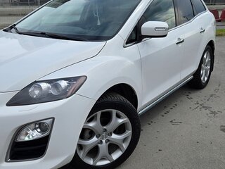 2010 Mazda CX-7 I Рестайлинг, белый, 1100000 рублей, вид 4