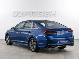 2017 Hyundai Sonata VII (LF) Рестайлинг, голубой, 1549050 рублей, вид 2