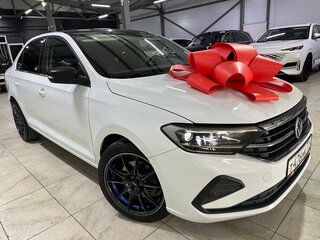 2020 Volkswagen Polo VI, белый, 1900000 рублей, вид 1