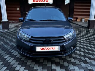 2018 Lada (ВАЗ) Granta I Рестайлинг, серебристый, 650000 рублей, вид 1