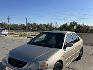 2002 Honda Civic VII, золотистый, 455000 рублей, вид 1