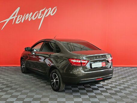 2019 Lada (ВАЗ) Vesta I, коричневый, 985000 рублей, вид 3