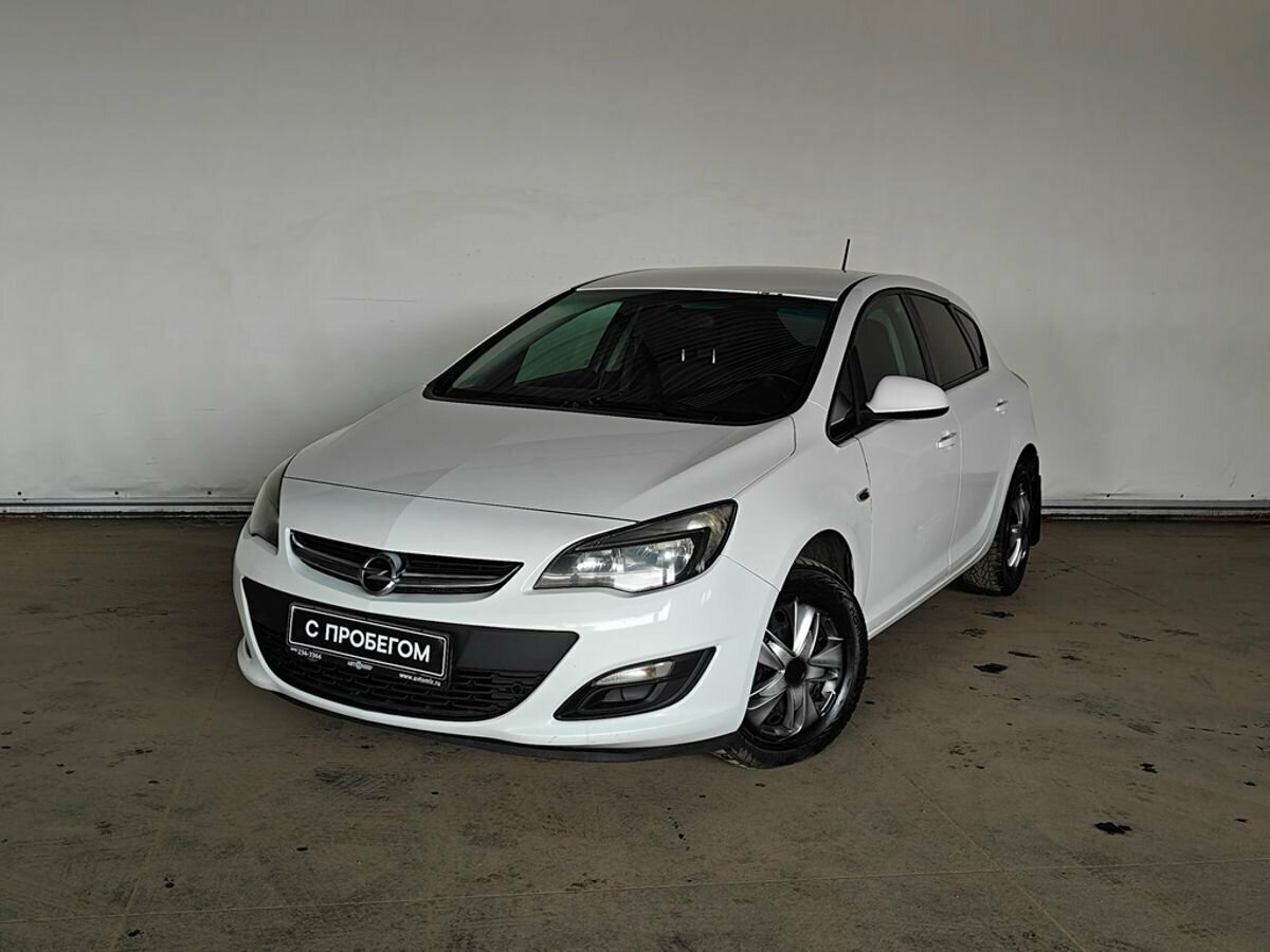 Opel Astra J Рестайлинг