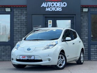 2012 Nissan Leaf I (ZE0/AZE0), белый, 620000 рублей, вид 1