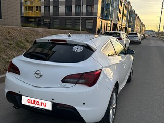 2014 Opel Astra GTC J Рестайлинг, белый, 950000 рублей, вид 5