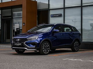 2026 Lada (ВАЗ) Vesta SW Cross I Рестайлинг (NG), синий, 2118000 рублей, вид 1