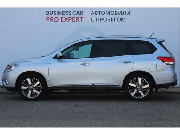 2014 Nissan Pathfinder IV, серый, 1460000 рублей - вид 7