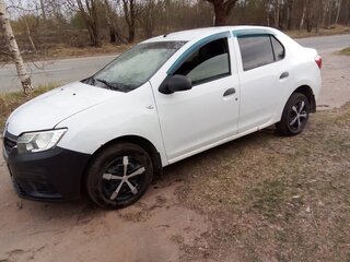 2019 Renault Logan II Рестайлинг, белый, 239999 рублей, вид 1
