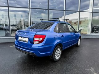 2018 Lada (ВАЗ) Granta I Рестайлинг, синий, 430000 рублей, вид 2
