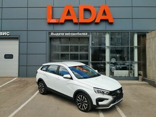 2026 Lada (ВАЗ) Vesta SW Cross I Рестайлинг (NG), белый, 1938000 рублей, вид 2