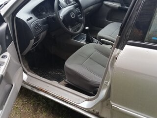 2001 Mazda 323 VI (BJ) Рестайлинг, серебристый, 105000 рублей, вид 4