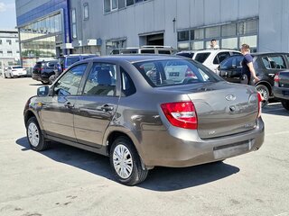2014 Lada (ВАЗ) Granta I, коричневый, 339000 рублей, вид 4