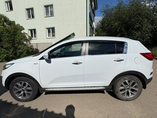 2014 Kia Sportage III Рестайлинг, белый, 1450000 рублей, вид 4