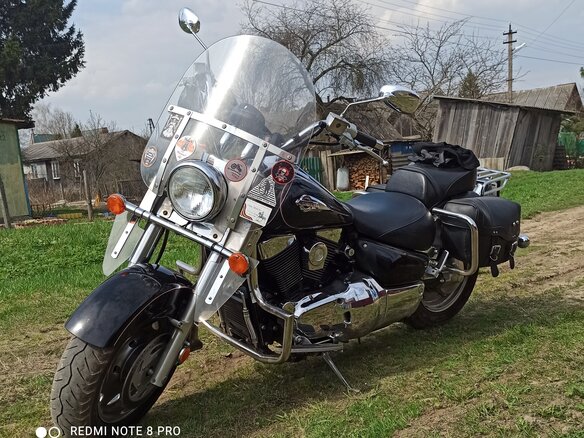 2003 Suzuki Intruder VL 1500 LC, чёрный, 600000 рублей - вид 2