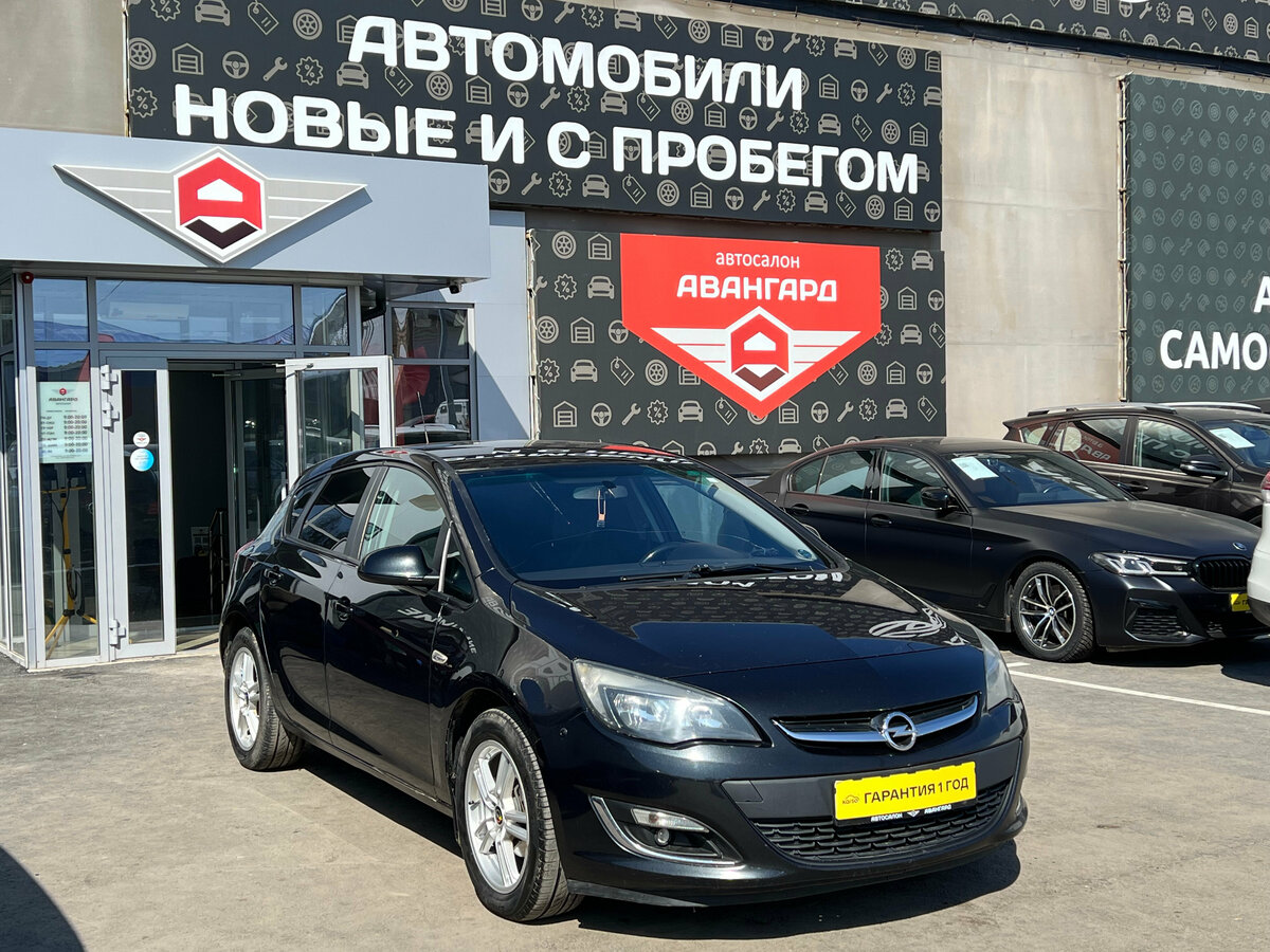 Opel Astra J Рестайлинг