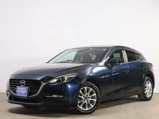 2018 Mazda Axela III Рестайлинг, синий, 1449000 рублей, вид 3