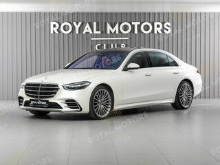 2022 Mercedes-Benz S-Класс 350 d Long 4MATIC VII (W223), белый, 10900000 рублей, вид 1