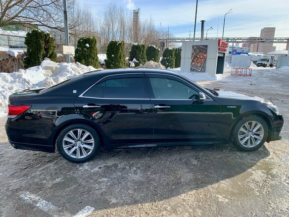 2015 Toyota Crown XIV (S210) Рестайлинг, чёрный, 2390000 рублей - вид 9