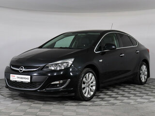 2012 Opel Astra J Рестайлинг, чёрный, 1050000 рублей, вид 1