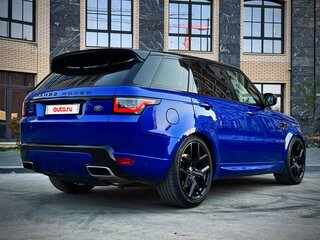 2018 Land Rover Range Rover Sport II Рестайлинг, синий, 6500000 рублей, вид 3