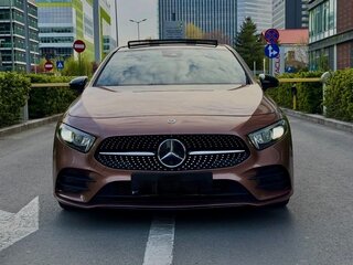 2023 Mercedes-Benz A-Класс 180 IV (W177) Рестайлинг, коричневый, 2370000 рублей, вид 4