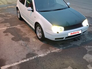 1999 Volkswagen Golf IV, белый, 480000 рублей, вид 1