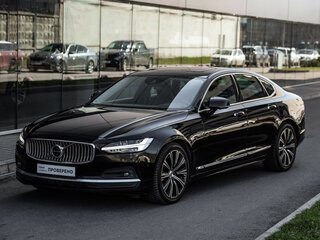 2021 Volvo S90 II Рестайлинг, чёрный, 3044000 рублей, вид 3