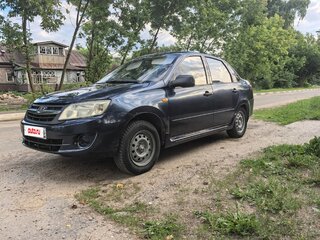 2012 Lada (ВАЗ) Granta I, серый, 286000 рублей, вид 1