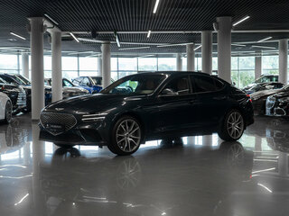 2022 Genesis G70 I Рестайлинг, синий, 3180000 рублей, вид 1