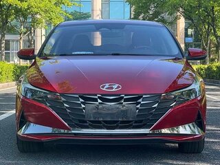 2022 Hyundai Elantra VII (CN7), пурпурный, 1280000 рублей, вид 2