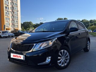 2012 Kia Rio III, чёрный, 535000 рублей, вид 1
