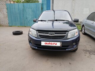 2012 Lada (ВАЗ) Granta I, синий, 235000 рублей, вид 2