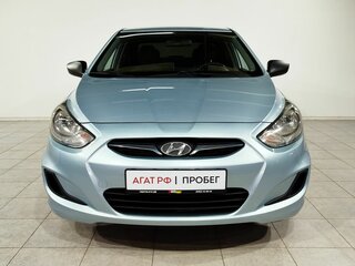 2011 Hyundai Solaris I, синий, 690000 рублей, вид 2