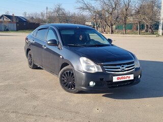2014 Nissan Almera III (G15), чёрный, 350000 рублей, вид 1